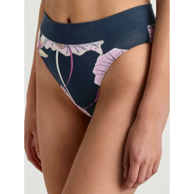 Abbildung von CALIDA High Waist Slip &quot;Elastic Trend&quot;, mit breitem Softbund für höchsten Tragekomfort