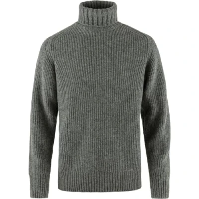 Abbildung von Fjällräven ÖVIK Roller NECK Sweater Strickpullover, Herren, Größe: XL, Grey