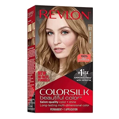 Abbildung von Revlon Colorsilk Beautiful Color Dark Blonde 61 1 Application (Chemische Haarfärbungen)