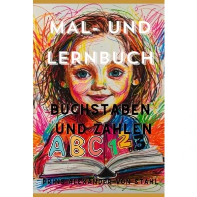 Abbildung von Mal und Lernbuch: Buchstaben Zahlen lernen