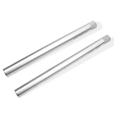 Abbildung von CCLIFE 2tlg Magnet Zündkerzenschlüssel 3/8&#039; Zündkerzen Glühkerzen Schlüssel Einsatz Werkzeug SW 14mm 16mm Extra lang 250mm