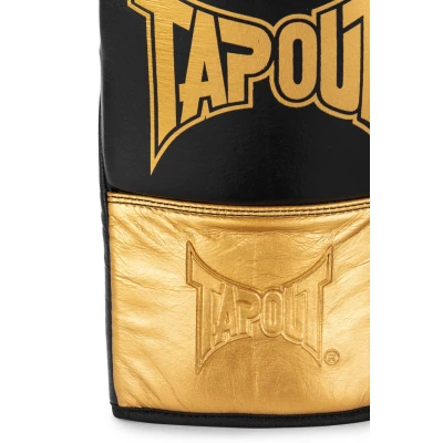 Abbildung von Tapout Boxhandschuhe aus Leder (1 Paar) Lockhart, Black/Gold, 10 oz R, 960011