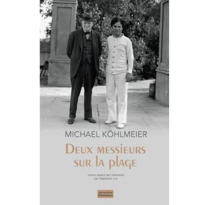 Abbildung von Deux messieurs sur la plage