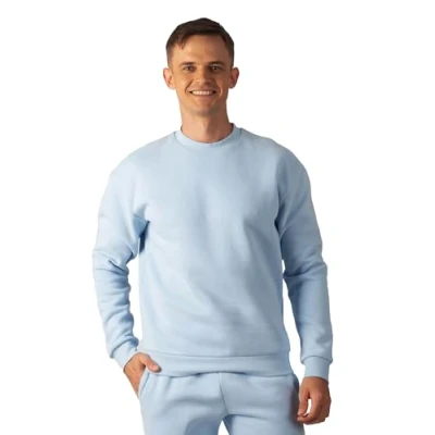 Abbildung von Carlheim Men&#039;s Sweatshirt Hudson Branded, Ice Blue, Large