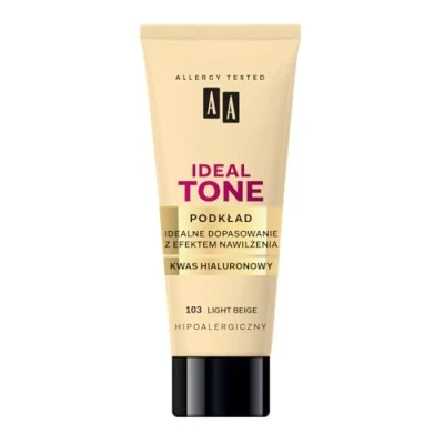 Abbildung von AA Make Up Ideal Tone Grundierung perfekte Passform 103 light beige 30ml