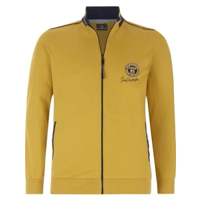Abbildung von Jan Vanderstorm Sweatjacke, Herren, Größe: XL, Dunkelgelb