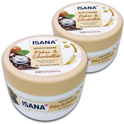 Abbildung von topDeal 2 er Pack ISANA Body Creme Kakao &amp; Sheabutter x 500ml Körpercreme