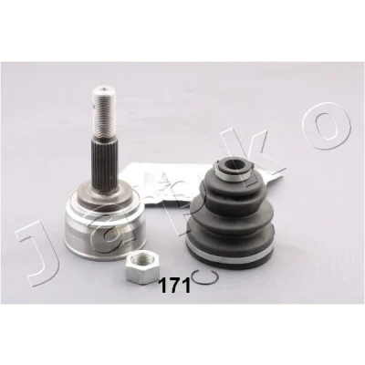 Abbildung von JAPKO 62171 Gelenksatz radseitig NISSAN: ALMERA 1 Hatchback, Sunny 3 Schrägheck