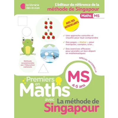 Abbildung von Premiers en maths Méthode de Singapour MS