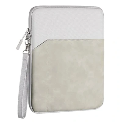 Abbildung von TiMOVO 9 11 Zoll Tablet Tasche Hülle für iPad Air 11&quot; 2024, Pro 2024,iPad 10 2022, 2022 2018, 5/4 10.9,iPad 10.2, Galaxy Tab S9 2023/Tab S8 11&quot;, Surface Go 2/1, Hellgrau