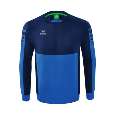 Abbildung von Erima Kinder Casual Six Wings Sweatshirt, new royal/new navy, 164