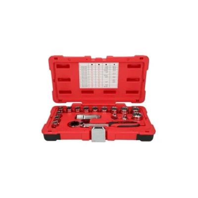 Abbildung von KS Tools 916.4050, Steckschlüssel Satz, 17 Kopf/Köpfe, Chrom Vanadium Stahl, 1,46 kg