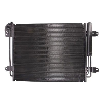 Abbildung von THERMOTEC KTT110451 Klimakondensator mit Trockner 15,4 13,8 Aluminium 535 R 134a VOLKSWAGEN: Tiguan I