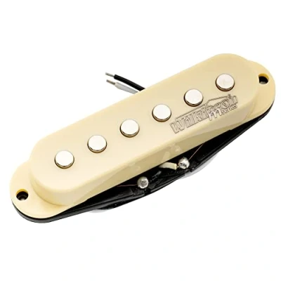 Abbildung von Wilkinson High Output Keramik Single Coil Hals Tonabnehmer Pickup für Strat Style E Gitarre, Crème