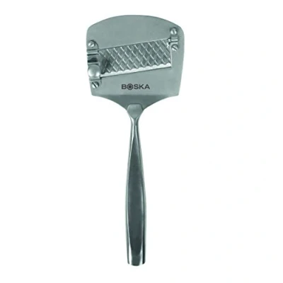 Abbildung von Boska Parmesan Käsehobel Monaco+ / auch für Trüffel und Pilze/Edelstahl/Silber 210 x 80 19 mm