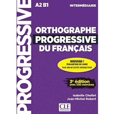Abbildung von Orthographe progressive du francais Niveau intermediaire (A2/B1) + CD: Livre CD Appli web