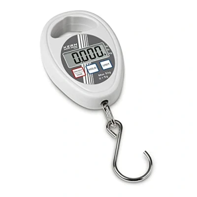 Abbildung von KERN KP 4355 Modello HDB Hängewaage, 10kg Wägebereich Max, 10g Ablesbarkeit
