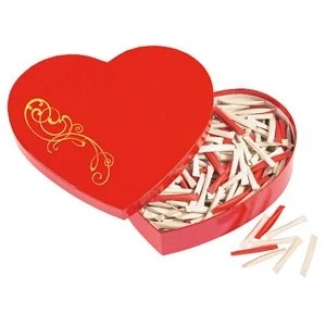 Abbildung von Historia Liebes Geschenk: Love Heart Herzbox der Liebesbeweis mit Überraschung (Jeder Tag Neue Botschaft) zum Valentinstag