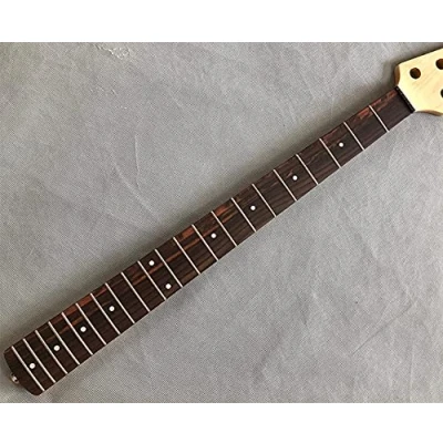 Abbildung von 5 Saiten E Gitarre Basshals Ahorn 21 Bünde Palisander Griffbrett Punkteinlage matt