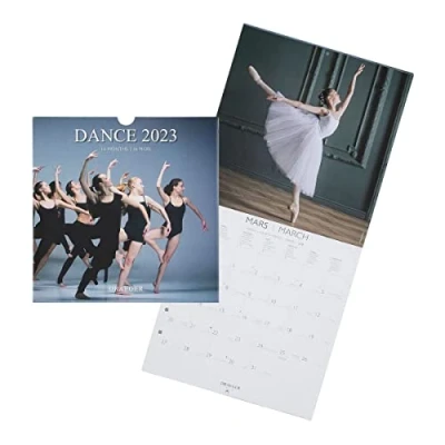 Abbildung von Draeger Paris Grand calendrier mural Danse 2023