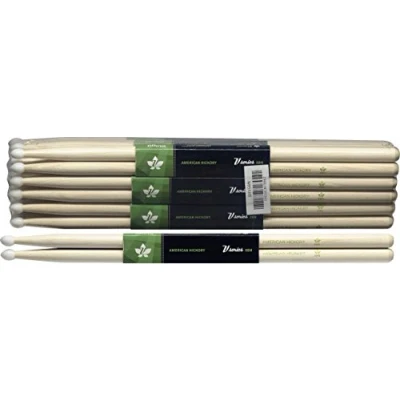 Abbildung von Stagg SHV5BN Hickory V Trommel Stock mit Nylon Tip (1 paar)