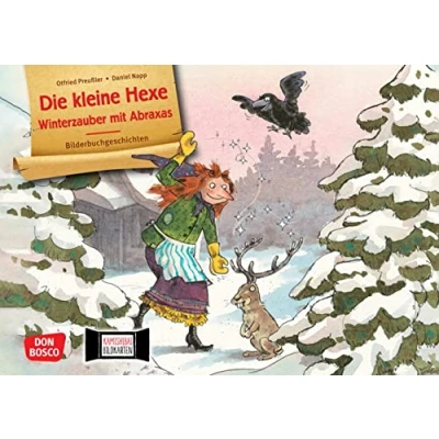 Abbildung von Die kleine Hexe Winterzauber mit Abraxas. Kamishibai Bildkartenset: Der Kinderbuch Klassiker für das Erzähltheater (Bilderbuchgeschichten unser Erzähltheater)
