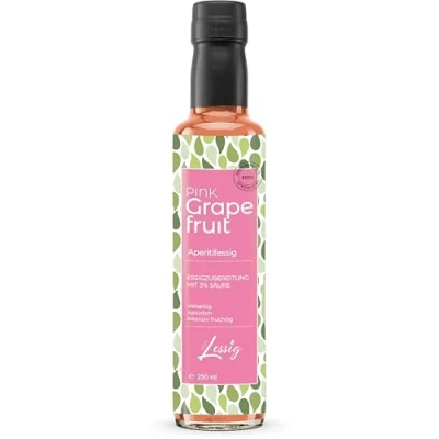 Abbildung von Lessig 250ml Grapefruit &amp; Essig Frucht mild nur 3% Säure intensiver Fruchtgeschmack