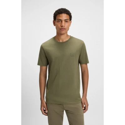 Abbildung von BOSS Tales Tshirt basic, Herren, Größe: 3XL, Open green