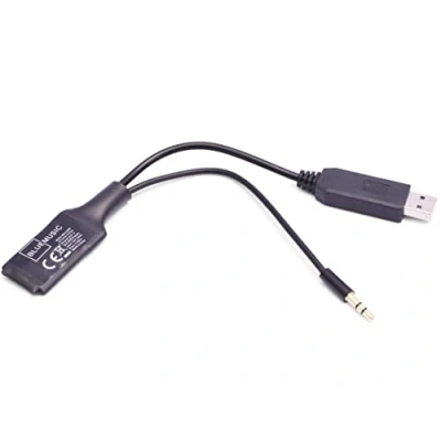 Abbildung von BlueMusic Bluetooth Audio Adapter kompatibel mit BMW E60 E90 E81 E87 X5 E70 Z4 E89 USB/AUX
