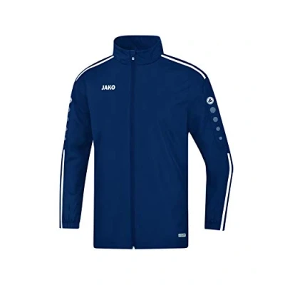 Abbildung von JAKO Kinder Allwetterjacke (durchgehender Rv) Striker 2.0, marine/weiß, 140, 7419