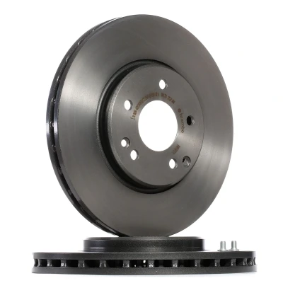 Abbildung von BREMBO COATED DISC LINE 09.8304.21 Bremsscheibe 300 28 5 innenbelüftet beschichtet hochgekohlt mit Schrauben MERCEDES BENZ: CLK Coupe