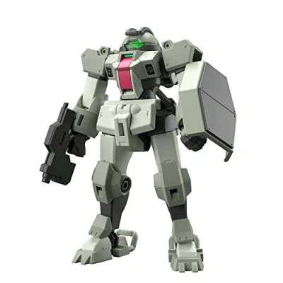 Abbildung von BANDAI HG Mobile Suit Gundam Mercury Witch Demi Trainer, Maßstab 1:144, farbcodiertes Kunststoffmodell