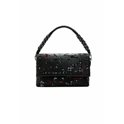 Abbildung von Desigual Midsize Diecut Flower Handtasche, Damen, Größe: One Size, Multi coloured
