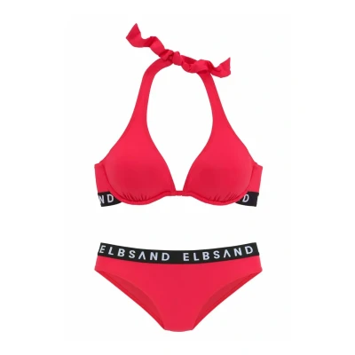 Abbildung von Elbsand Bikini, Damen, Größe: 36xD, Rot