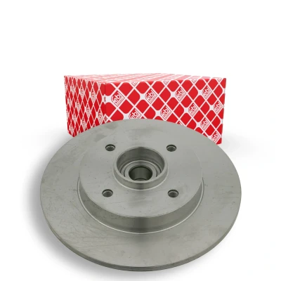 Abbildung von FEBI BILSTEIN 27201 Bremsscheibe Hinterachse 249 9 4 108 voll geölt mit ABS Sensorring, Radlager PEUGEOT: 307 CC, Schrägheck, SW