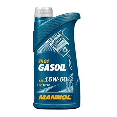 Abbildung von 1 Liter Original MANNOL Motoröl Gasoil 15W 50 API SG/CD Engine Oil Öl