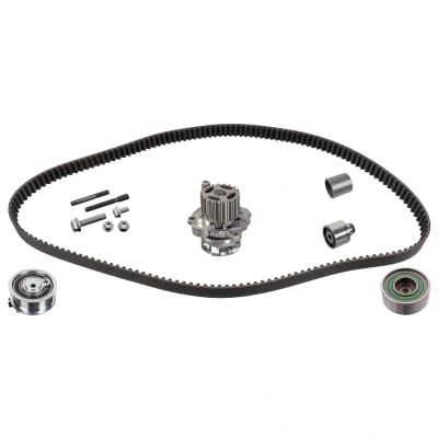 Abbildung von FEBI BILSTEIN 173075 Wasserpumpe + Zahnriemensatz mit 160 VOLKSWAGEN: GOLF 6