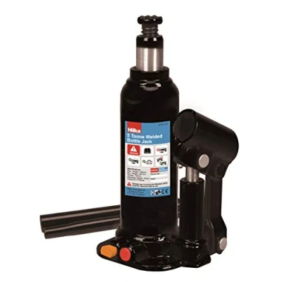 Abbildung von Hilka Tools 82250150 Flaschenwagenheber, 5 Tonnen, 207 402 mm