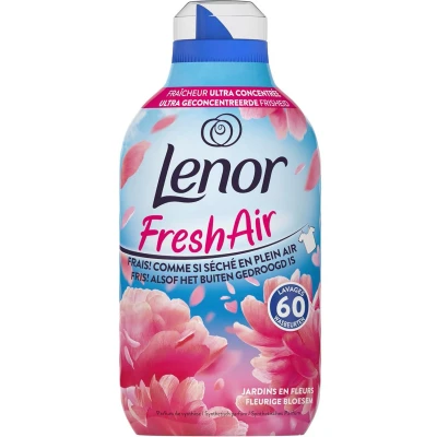 Abbildung von Lenor Weichspüler Fresh Air Flower Blossom 60 Wäschen / 840ml