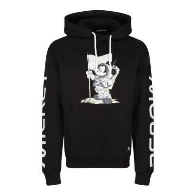 Abbildung von Re:Covered Disney Space Mickey Kapuzenpullover, Größe: XXL, Black