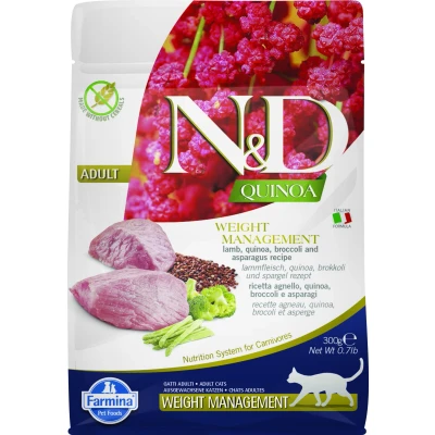 Abbildung von Farmina N&amp;D Quinoa feline Weight management lamb 300g