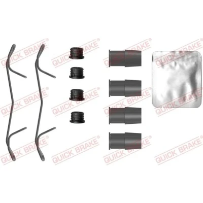 Abbildung von QUICK BRAKE 109 0125 Zubehörsatz, Scheibenbremsbelag TOYOTA: Avensis I Kombi