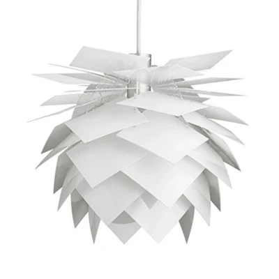 Abbildung von Dyberg Larsen PineApple S Hängeleuchte Ø 35cm weiß