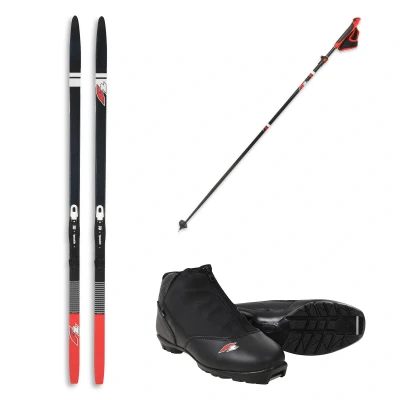 Abbildung von F2 Set Ski Ride CC 180cmLanglaufschuh Gr. 39 Skistock 120 170cm