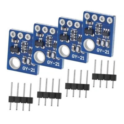 Abbildung von 4 Stücks GY 21 HTU21 Feuchtigkeit und Temperatur Sensor modul Feuchtigkeitssensormodul I2C Schnittstelle