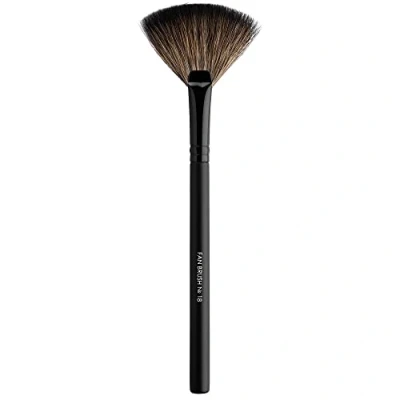 Abbildung von Impala Pinsel Fan N18 Natürliche Borsten Gesicht und Körper für gepresste oder lose Pulver Make up flache Fächer geformt