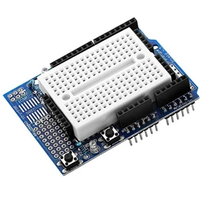 Abbildung von AZDelivery Prototype Shield Mini Breadboard kompatibel mit Arduino inklusive E Book!