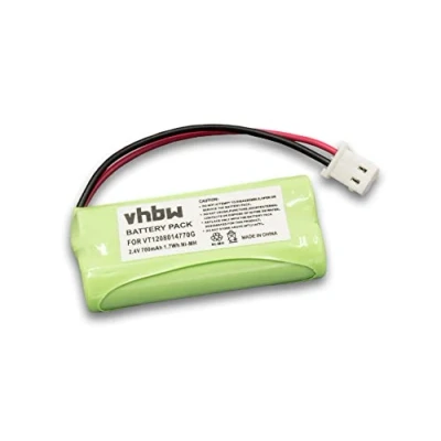 Abbildung von vhbw Akku kompatibel mit Motorola MNP28, MBP20, MBP161, MBP161TIMER Babyphone Babytalker (700 mAh, 2,4 V, NiMH)