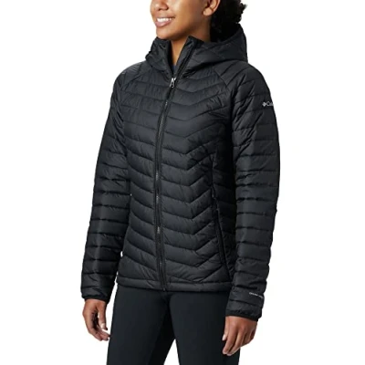 Abbildung von Columbia Powder LITE Winterjacke, Damen, Größe: Medium, Black