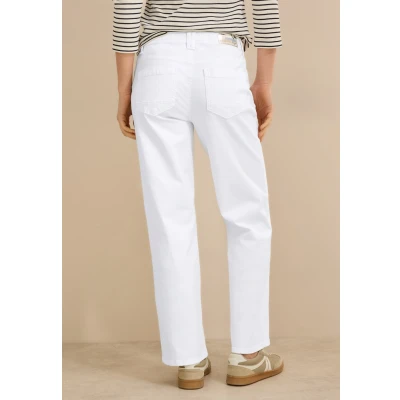 Abbildung von Cecil WIDE Jeans Straight Leg, Damen, Größe: 36x30, Weiß